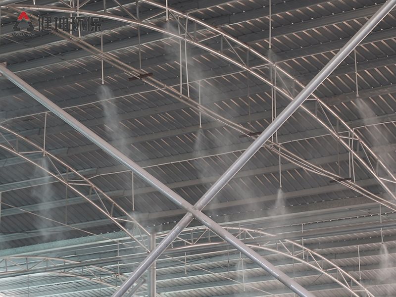 高压喷雾降尘系统的应用效果及优势